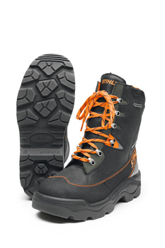 Buty skórzane STIHL DYNAMIC GTX obuwie ochronne do pracy pilarką łańcuchową rozmiar 45