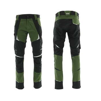 Spodnie Robocze Cottonflex Sara Bawełna STRETCH elastyczne oliwkowe r. 46-S