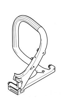 Uchwyt rurowy pilarek Stihl MS 162 MS 172 MS 182 MS 212
