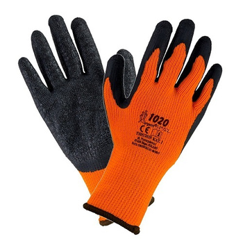 Rękawice robocze zimowe ocieplane 1020 r. 11-XXL Urgent pokryte gumą