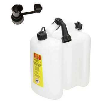 Kanister Tecomec do Paliwa i Oleju 6L+3L Dwukomorowy zestaw z lejkiem STIHL