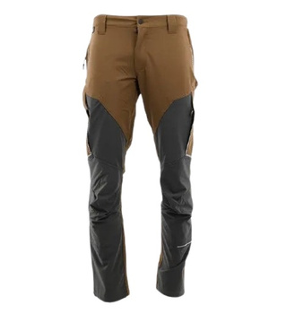 Spodnie Robocze SARA LIGHTFLEX 4-Way Stretch Brązowy + Charcoal r. 56-XL