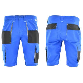 Spodenki krótkie robocze z kieszeniami ROCKY niebieski+czarny SARA r. S