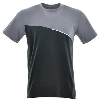 Koszulka robocza Sara Comfort Plus T-shirt 100% bawełna Szary Czarny r. 3XL