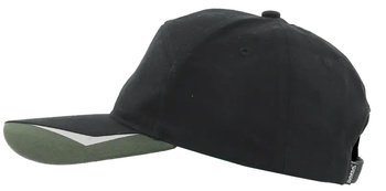 Czapka z daszkiem Sara Comfort Plus Czarny + Oliwkowy rozmiar uniwersalny