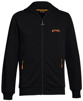 Bluza dresowa z kapturem STIHL UNISEX czarna rozm. S