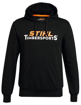 Bluza z kapturem STIHL Hoodie TIMBERSPORTS UNISEX czarna rozm. M