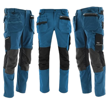 Monterskie Spodnie Robocze do pasa Monter Sara ochronne kieszenie r. 60-XXL