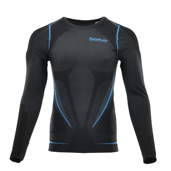 Koszulka termoaktywna z długim rękawem elastyczna Termo SARA Unisex 2XL/3XL