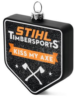 Bombka choinkowa Stihl KISS MY AXE ozdoba świąteczna