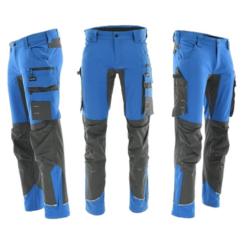 Spodnie Robocz Motionflex Sara 4-KIERUNKOWY STRETCH niebiesko-szare 50-M