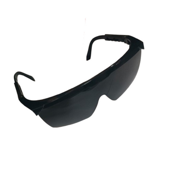 Czarne Okulary Ochronne Przeciwodpryskowe wygodne gogle BHP RICHMANN