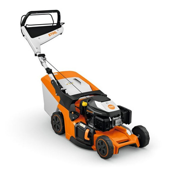 Kosiarka spalinowa Stihl RM 448 T wszechstronna do wygodnego koszenia trawników z pochyłościami