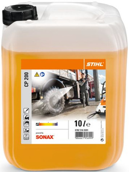 Profesjonalny środek czyszczący Profi CP 200 Stihl 10L uniwersalny usuwa uporczywe zabrudzenia