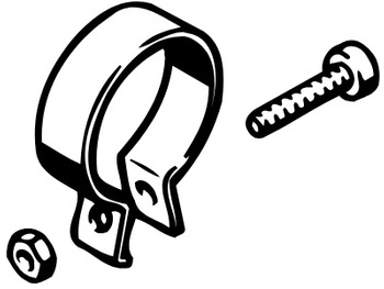 Opaska zaciskowa Stihl FS 36 FS 40 FS 44 FS 72 FS 75