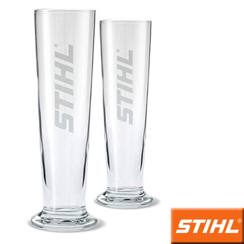 Zestaw 2 szklanek do piwa Stihl 300 ml