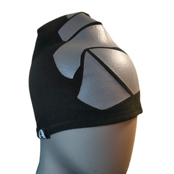 Czapka ochronna czarno-szara męska ciepła robocza Cz-Code Leber&Hollman