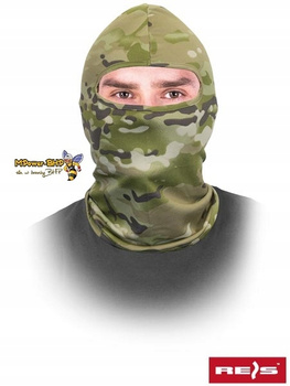 CZAPKA KOMINIARKA LASERTAG PAINTBALL MORO L-XL