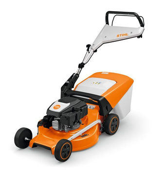 Kosiarka spalinowa Stihl RM 253 T z napędem kół do komfortowego koszenia średnich i większych trawników