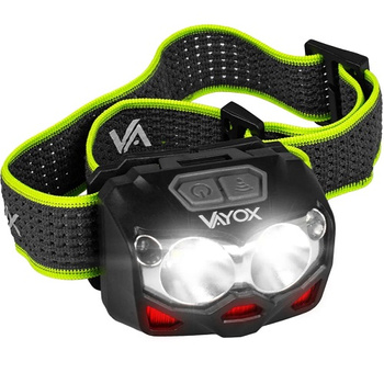 Regulowana Latarka Czołowa LED COB XTE Akumulatorowa 5 trybów pracy Vayox
