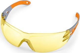Okulary ochronne Stihl Dynamic Light Plus wzmacniające kontrast żółte