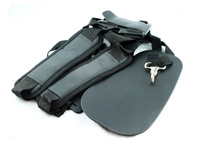 Profesjonalne Szelki do podkaszarki i kosy spalinowej czarne Nordkraft