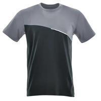 Koszulka robocza Sara Comfort Plus T-shirt 100% bawełna Szary Czarny r. XL