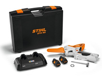 Przecinarka akumulatorowa STIHL GTA 40 do drewna zestaw z 2 akumulatorami AS 2 ładowarką AL 5-2 walizką