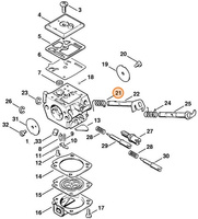 Sprężyna powrotna gaźnika Stihl 034 036 MS 360