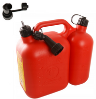 Kanister Tecomec do Paliwa Oleju Dwukomorowy 5+2,5L zestaw z lejkiem STIHL