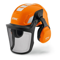 Hełm ochronny Stihl Advance Vent z osłoną twarzy i nausznikami przeciwhałasowymi