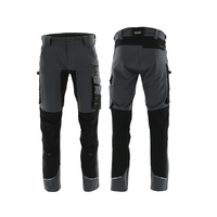 Spodnie Robocze Motionflex Sara 4-KIERUNKOWY STRETCH szaro-czarne r. 54-L