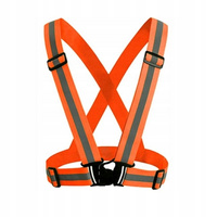 Szelki odblaskowe z pasami Kamizelka Reis regulowane uniwersalne unisex