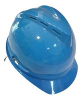 Kask Ochronny Regulowany dla budowlańców drwali Viking Consorte Niebieski