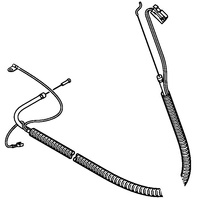 Linka gazu Stihl FS 120 FS 200 FS 250 FS 300 FS 400