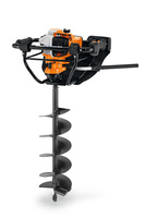 Świder glebowy spalinowy Stihl BT 131 jednoosobowy profesjonalny z hamulcem